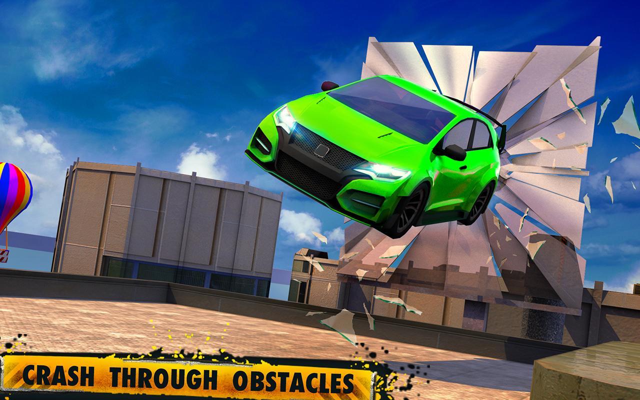 City RoofTop Stunts 2016 Game Screenshot
