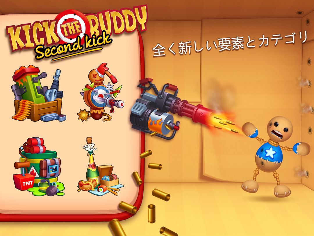 Kick the Buddy: Second Kick ภาพหน้าจอเกม