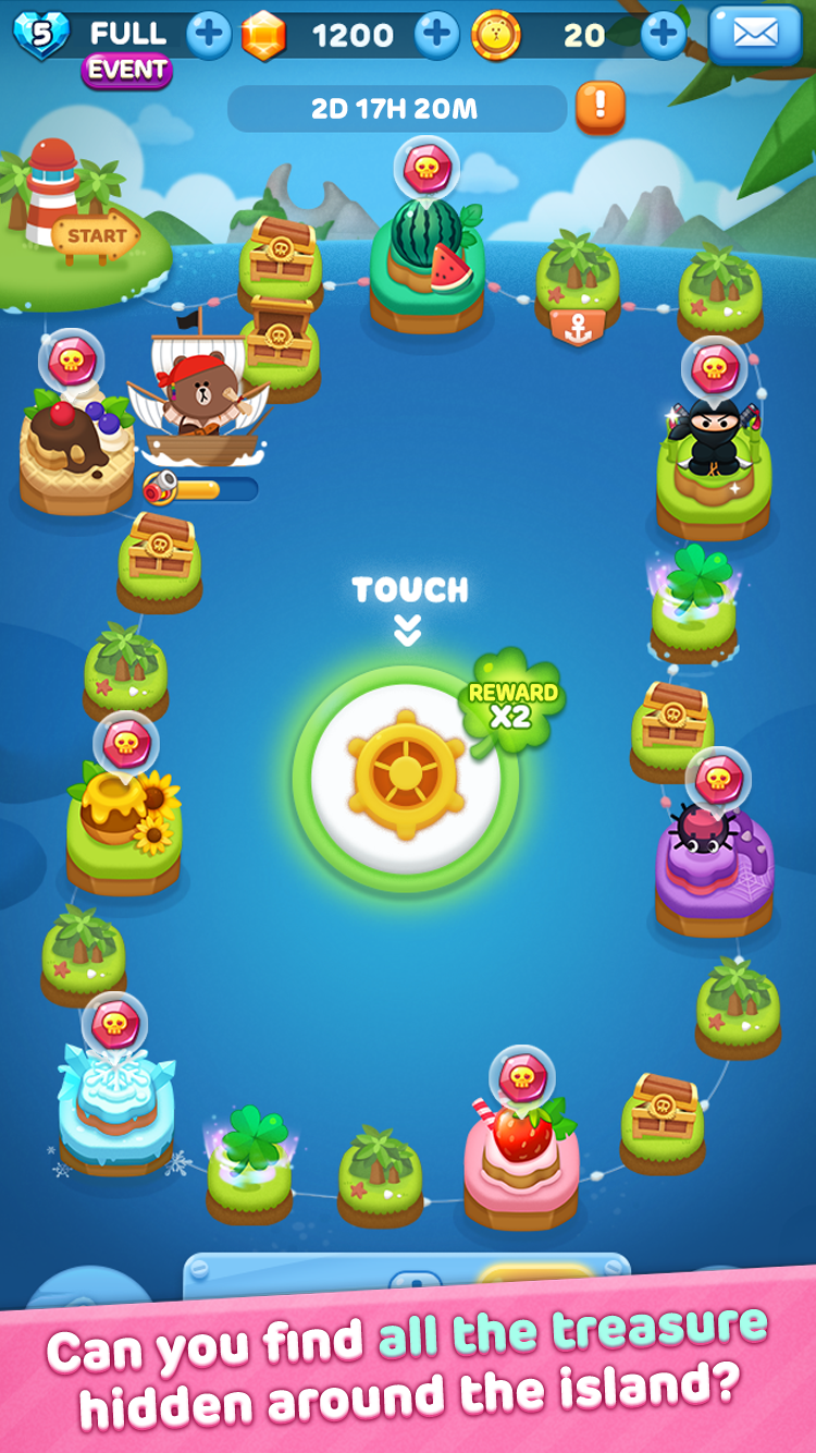 LINE POP2 Game Screenshot