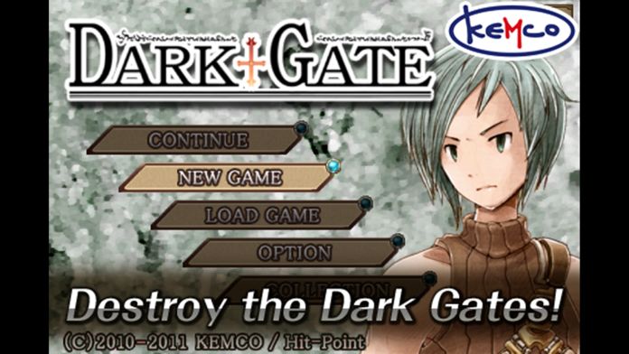 Screenshot of RPG DarkGate - KEMCO