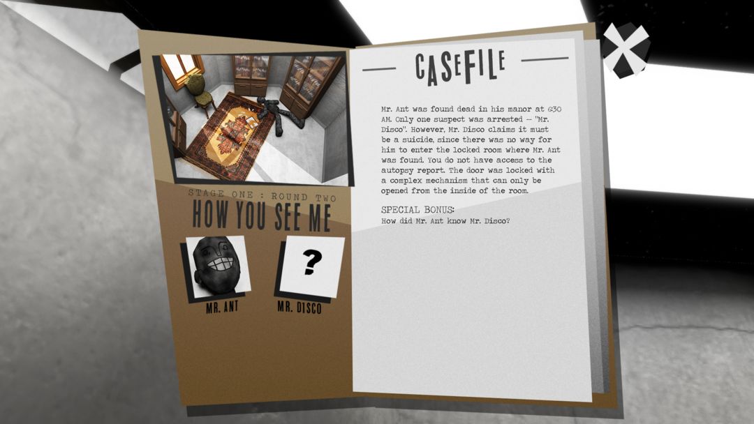 Screenshot of Methods: Detective Competition