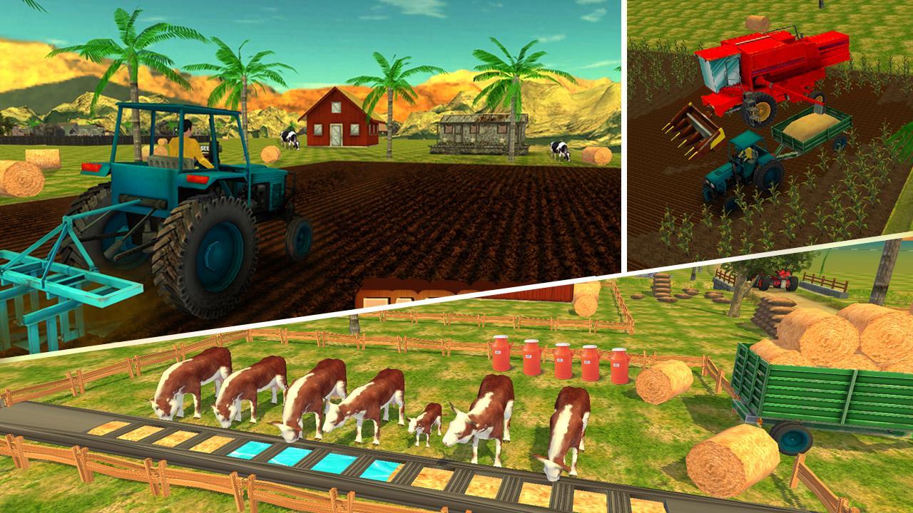 Farm Simulator 3D Game Screenshot
