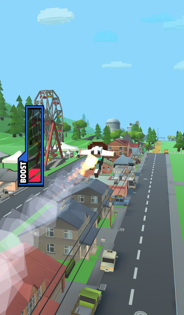 Jet Triple Jump Game Screenshot