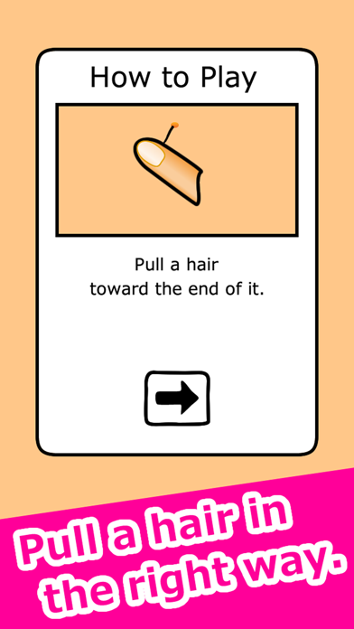 Pluck Hair Game Screenshot
