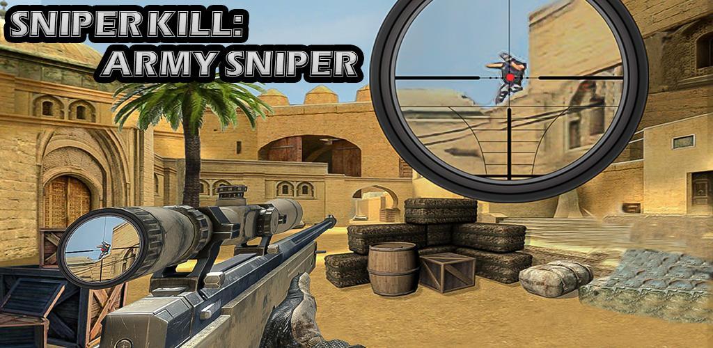 Banner of Sniper Kill: Sniper Tentera Sebenar 1.0