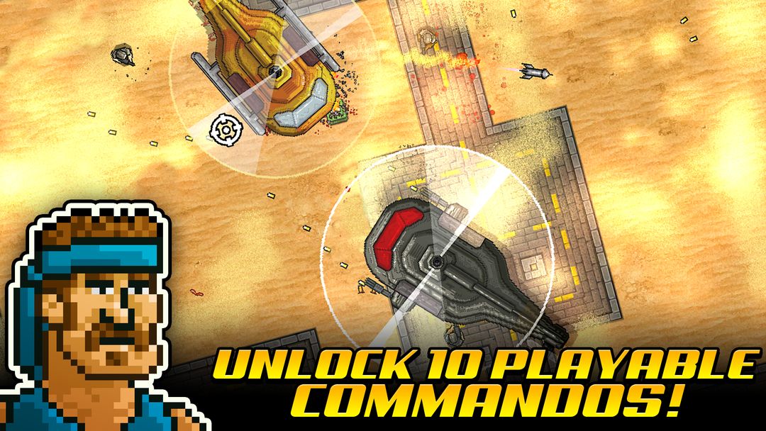 Screenshot of Kickass Commandos