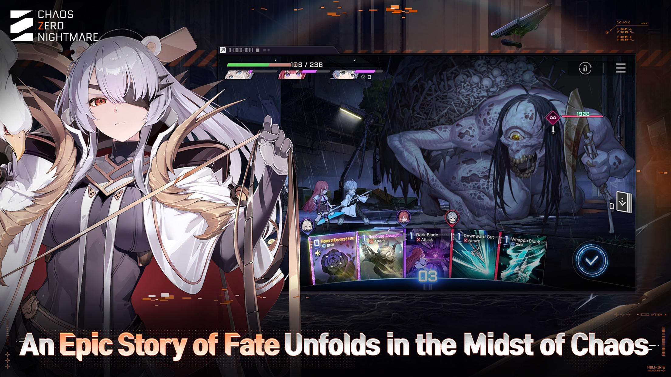 Chaos Zero Nightmare Game Screenshot