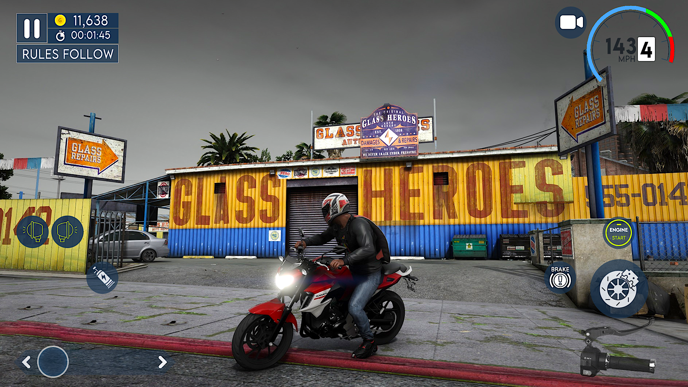 Xtreme Motorcycle Bike Games ゲームのスクリーンショット