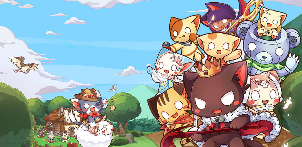 Banner of Cat King - Dog Wars: RPG Summoner Battles (Prueba) 1.0