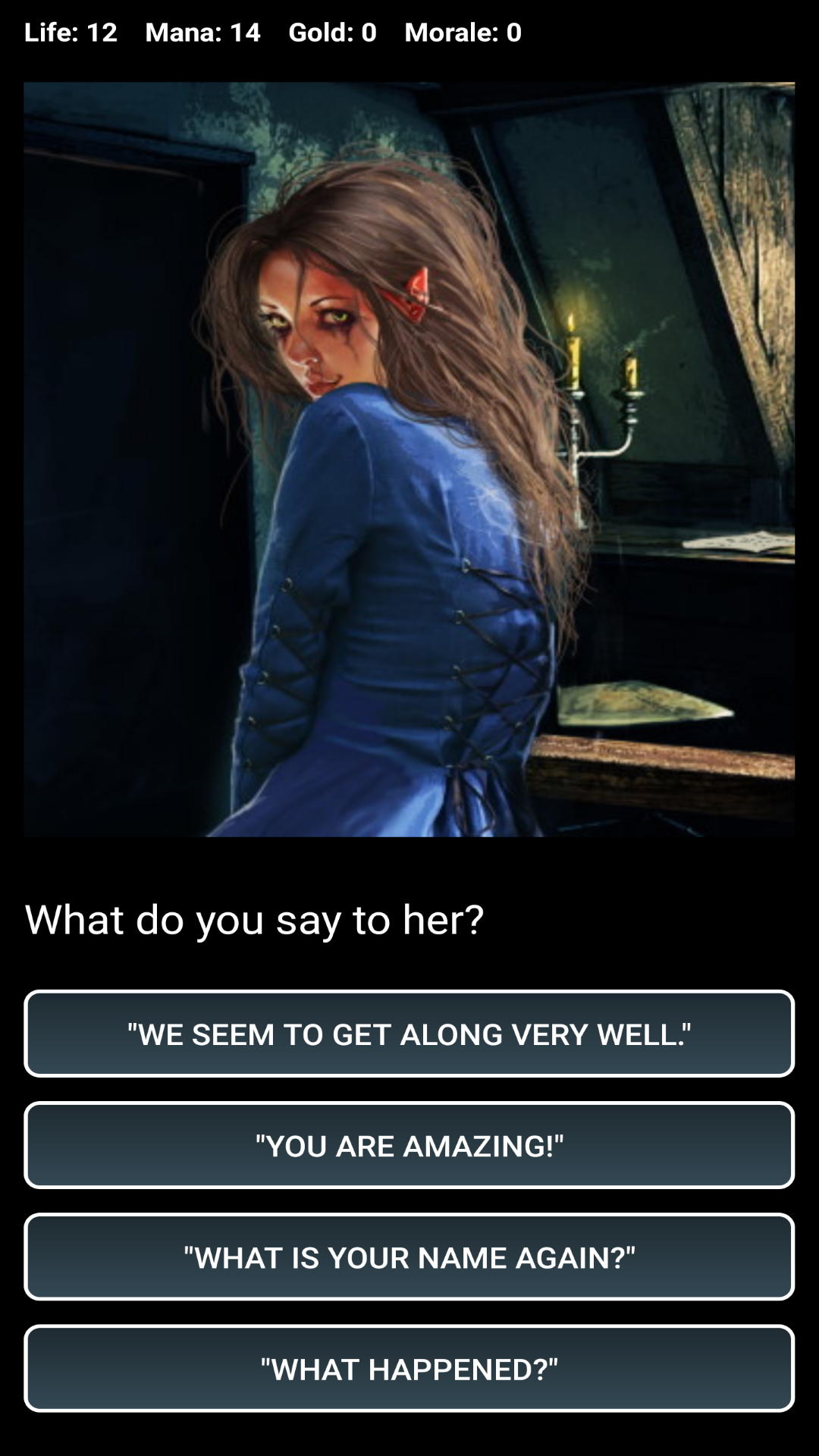 Dungeons and Decisions RPG Game Screenshot