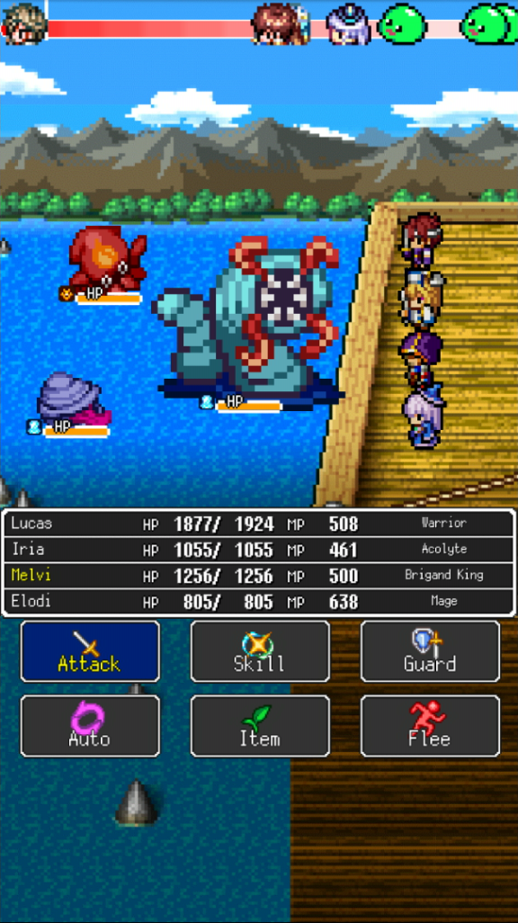 RPG Dragon Lapis Game Screenshot