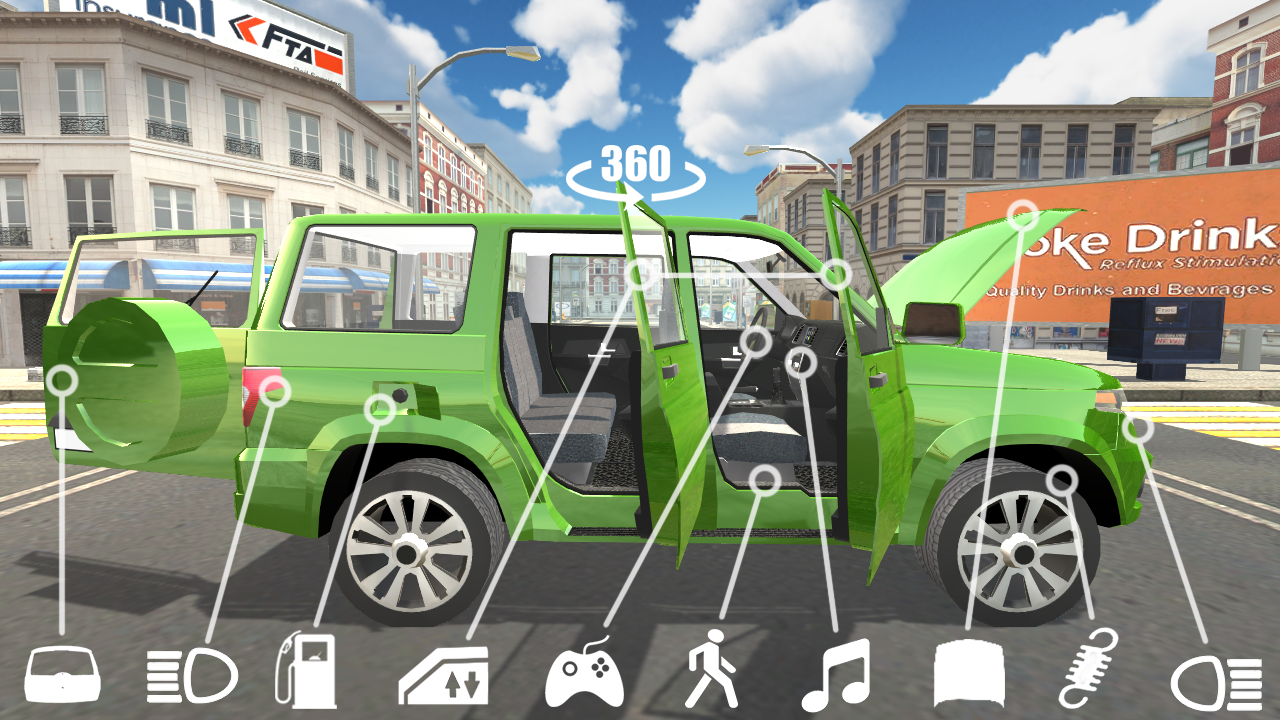 Offroad Patriot Game Screenshot