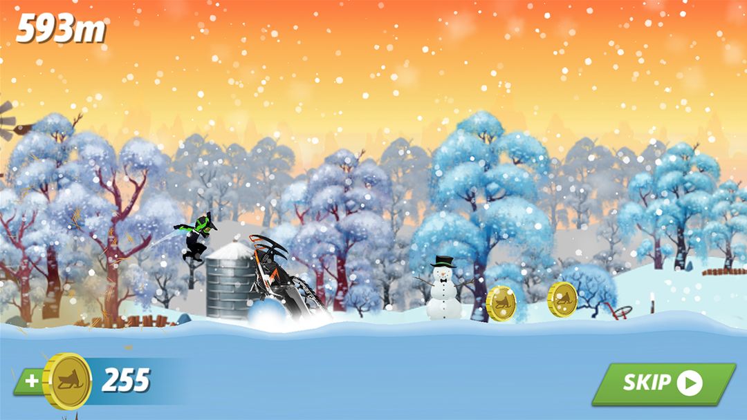 Arctic Cat® Snowmobile Racing screenshot game
