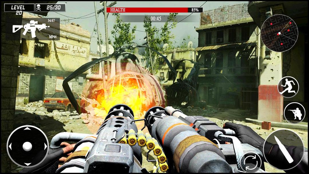 gun Simulasi:tembak permainan tembakan perang 2020 screenshot game