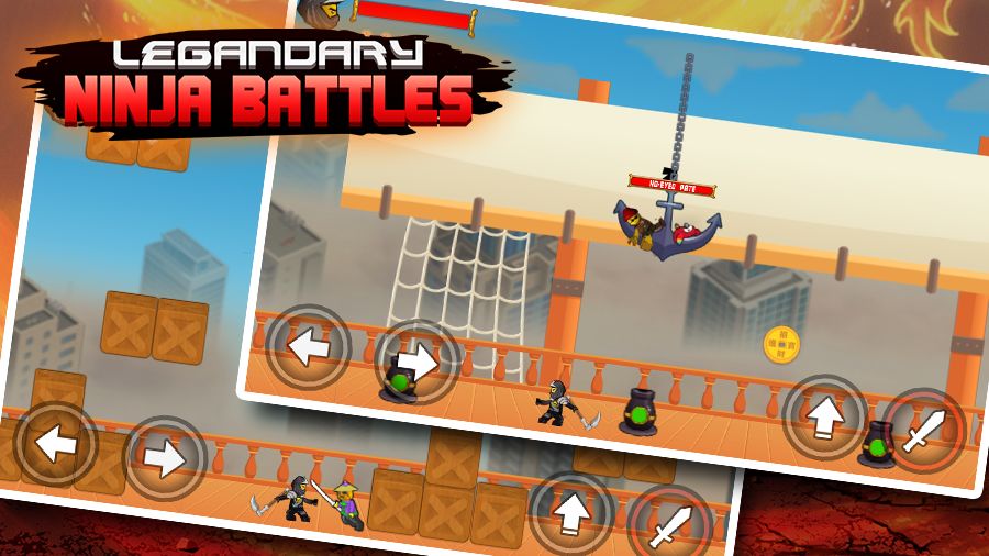 Super Warrior Ninja Toy - Legend Ninja Go Fighting screenshot game