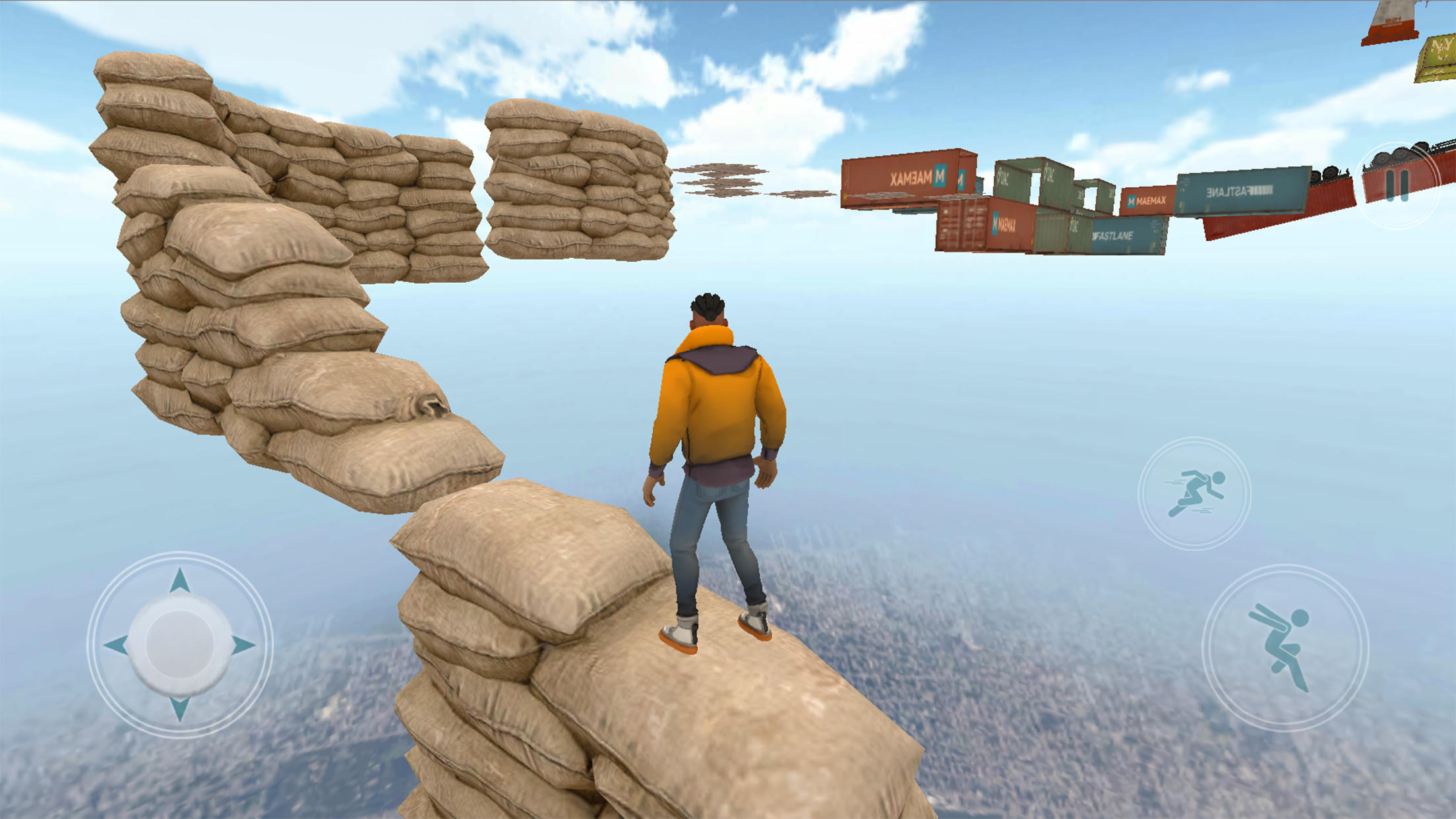 Going Only Up Parkour Games Game Screenshot