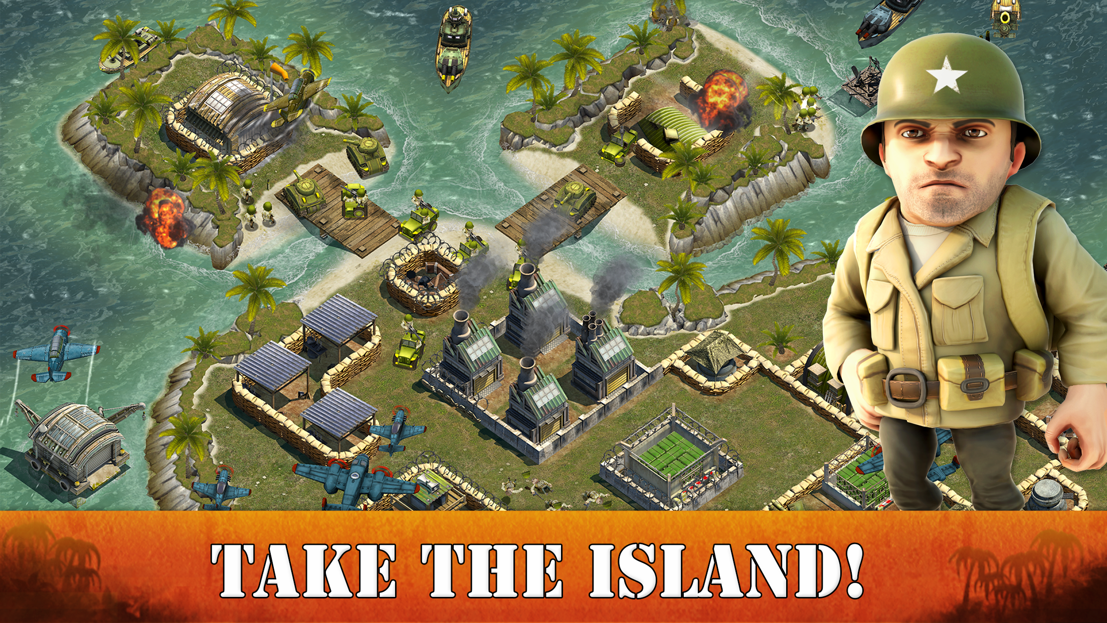 Battle Islands Game Screenshot