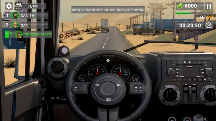 Screenshot of Truck Parking Simulator Games