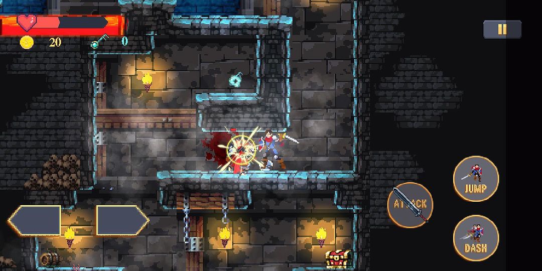 Castle of Varuc: Action Platformer 2D screenshot game