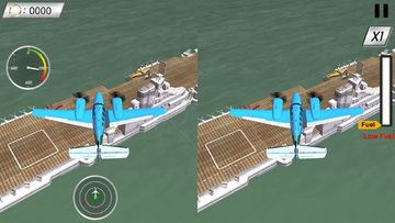 飞机飞行VR虚拟现实骑 Game Screenshot