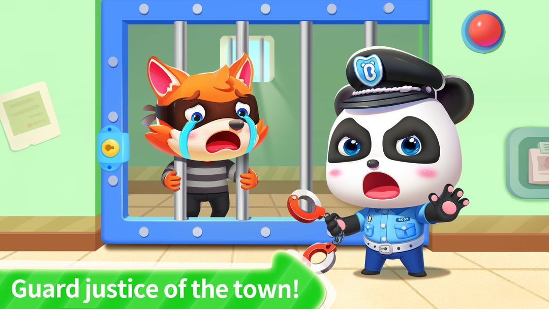Screenshot of Little Panda Policeman