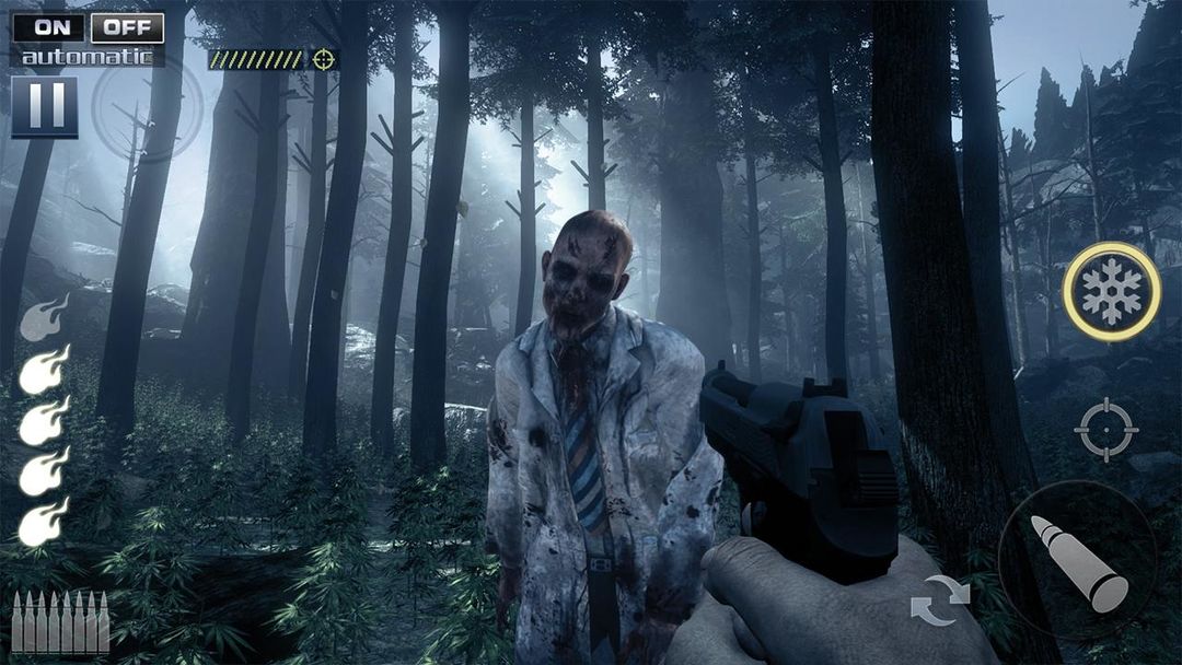 Zombie Shooter : Fury of War ภาพหน้าจอเกม