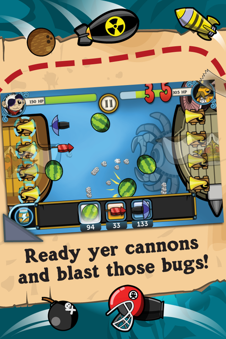 Powder Monkeys Game Screenshot