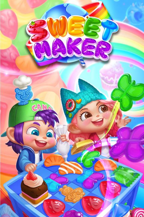 Screenshot 1 of Sweet Maker - DIY Match3 Mania 