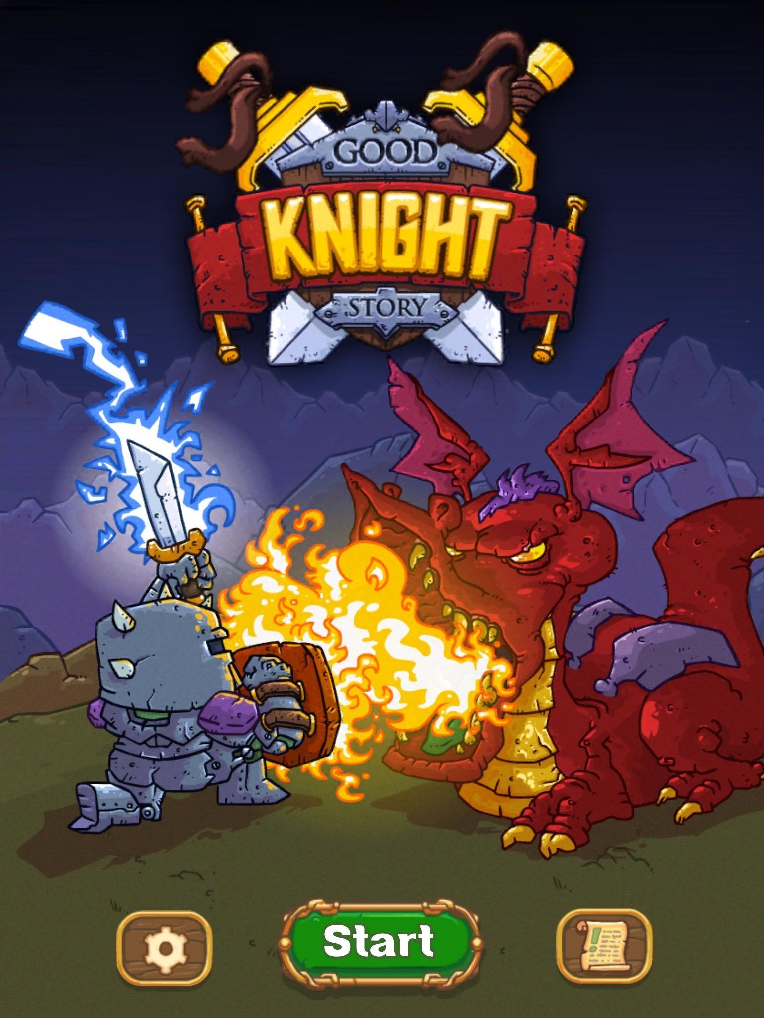 Cuplikan Layar Game Good Knight Story