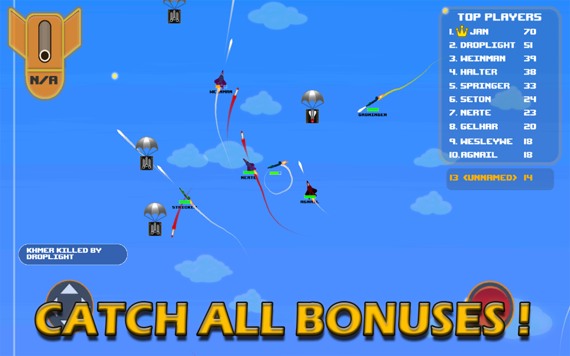 planes.io : free your wings Game Screenshot