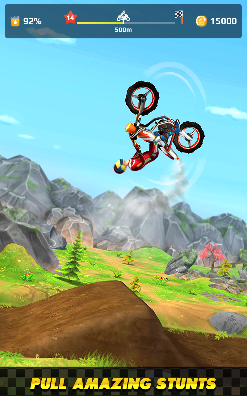 Bike Flip Hero 게임 스크린 샷