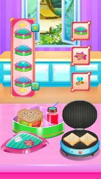 Lunch Box Cooking & Decoration Game Screenshot
