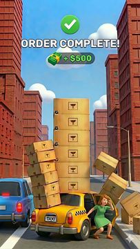 I Am Taxi Car Driver City Cab Game Screenshot