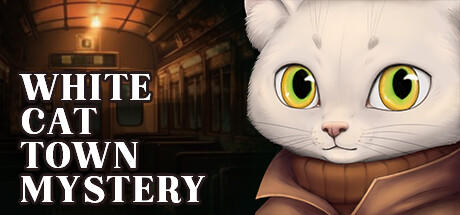 Banner of White Cat Town Mystery 