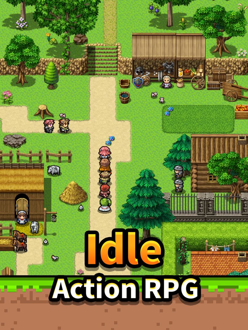 Screenshot of Idle Knights - Merge& Idle RPG