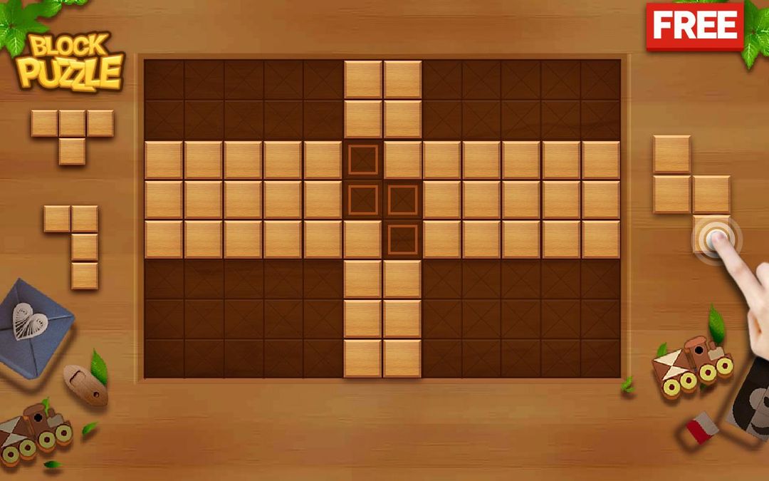 木塊拼圖遊戲截圖
