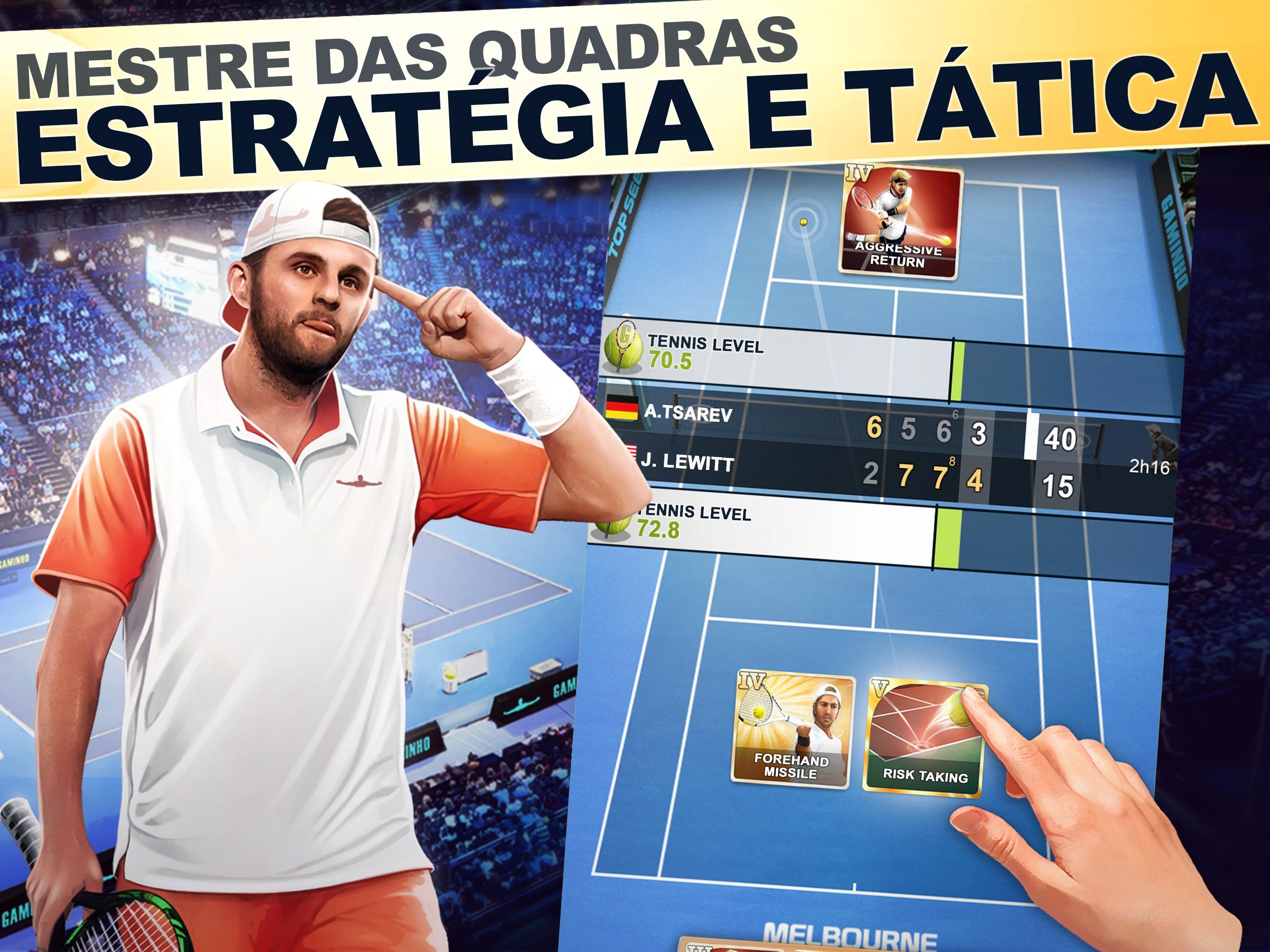 Captura de Tela do Jogo TOP SEED Tennis Manager 2026