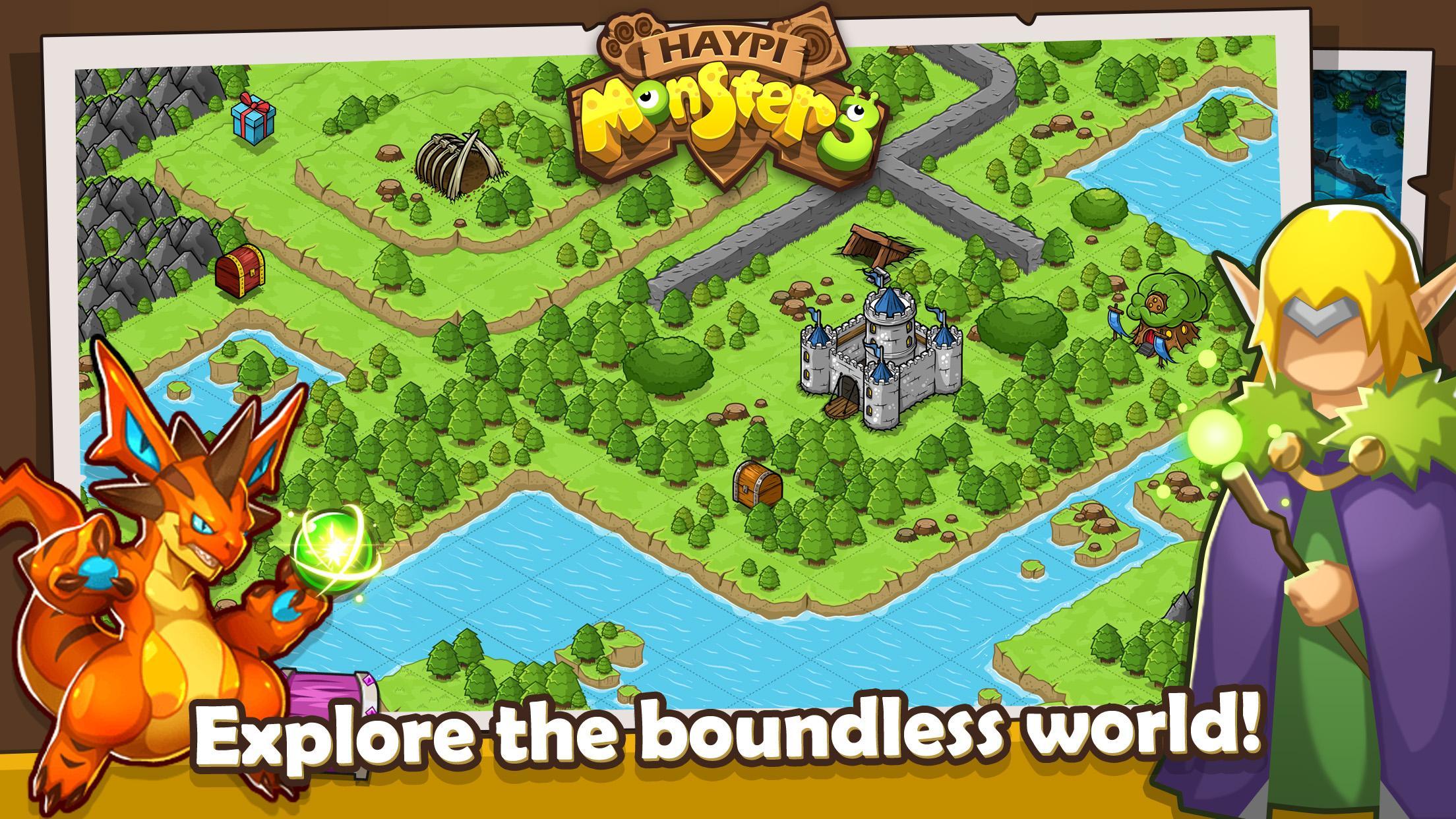 Haypi Monster 3 Game Screenshot