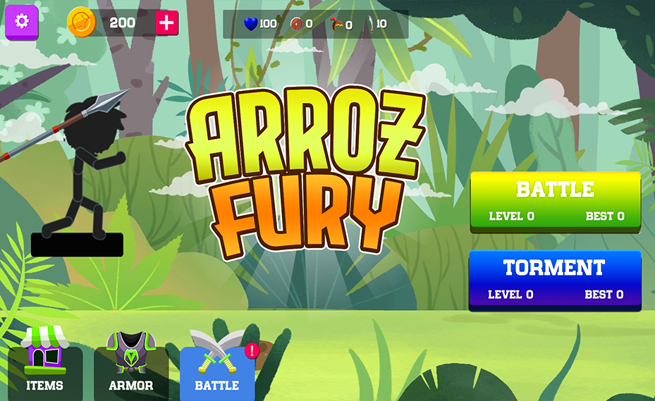 Arroz Fury Game Screenshot