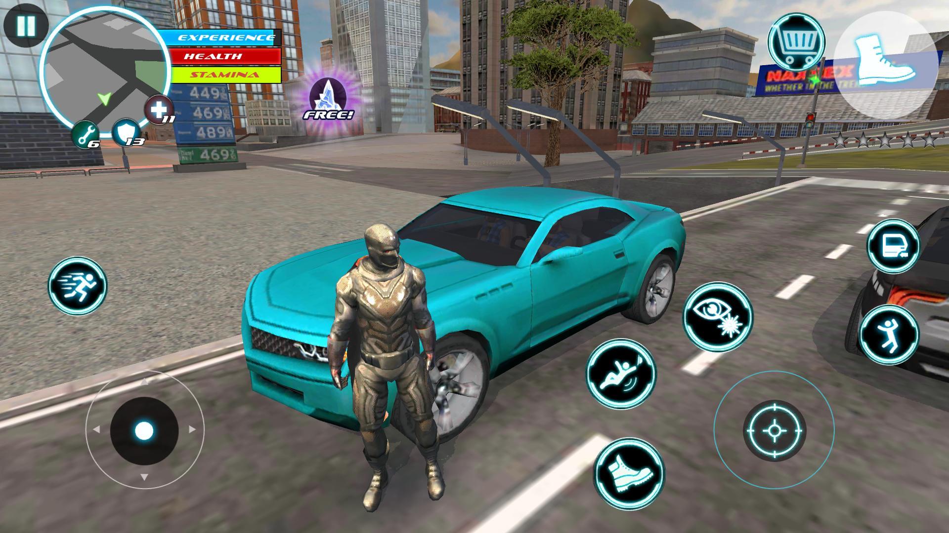 Superhero: Battle for Justice Game Screenshot