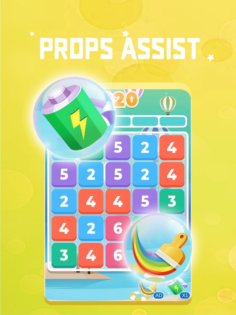 Merge The Number - Puzzle Games screenshot game