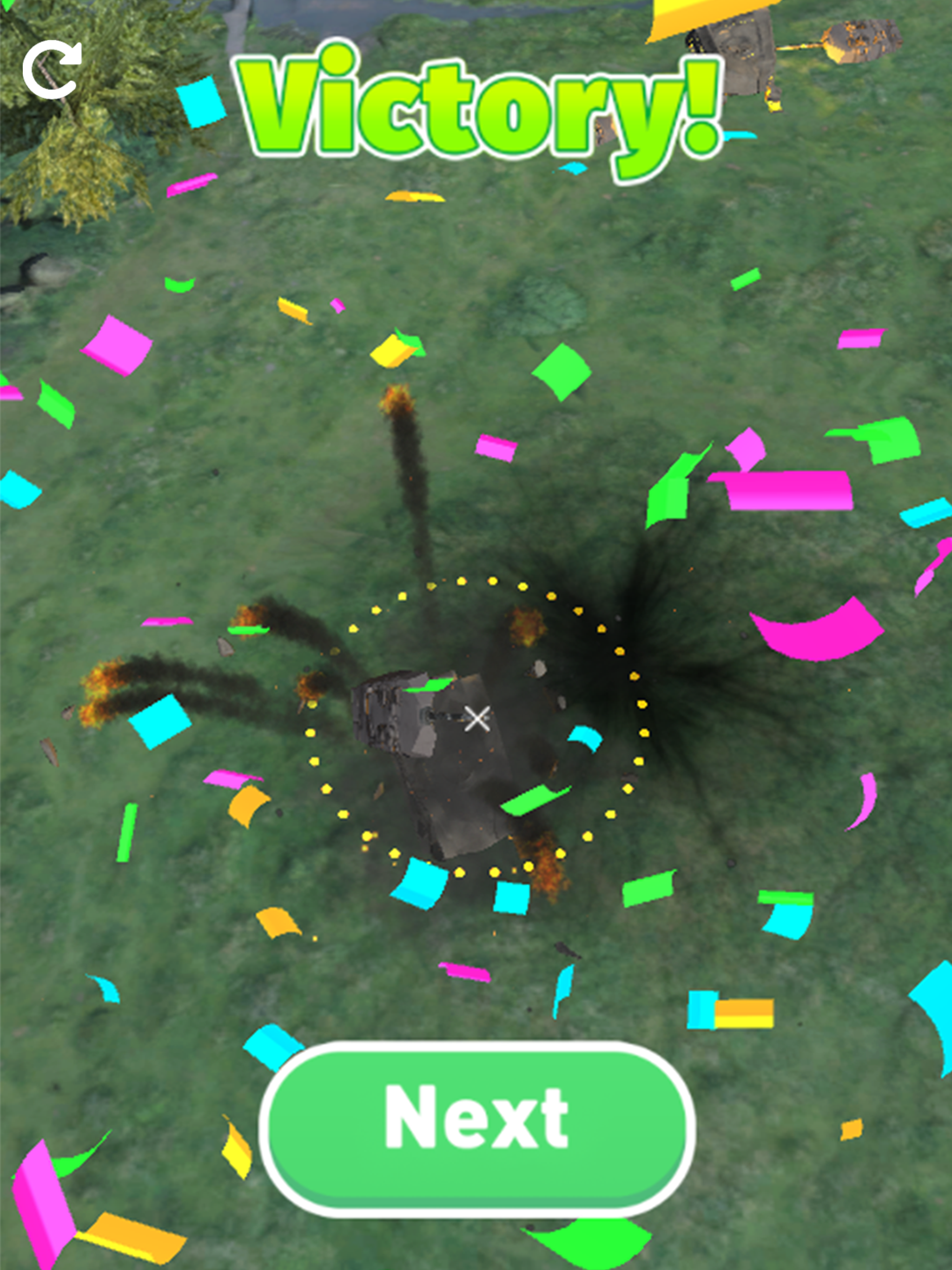 Artillery Strike Game Screenshot