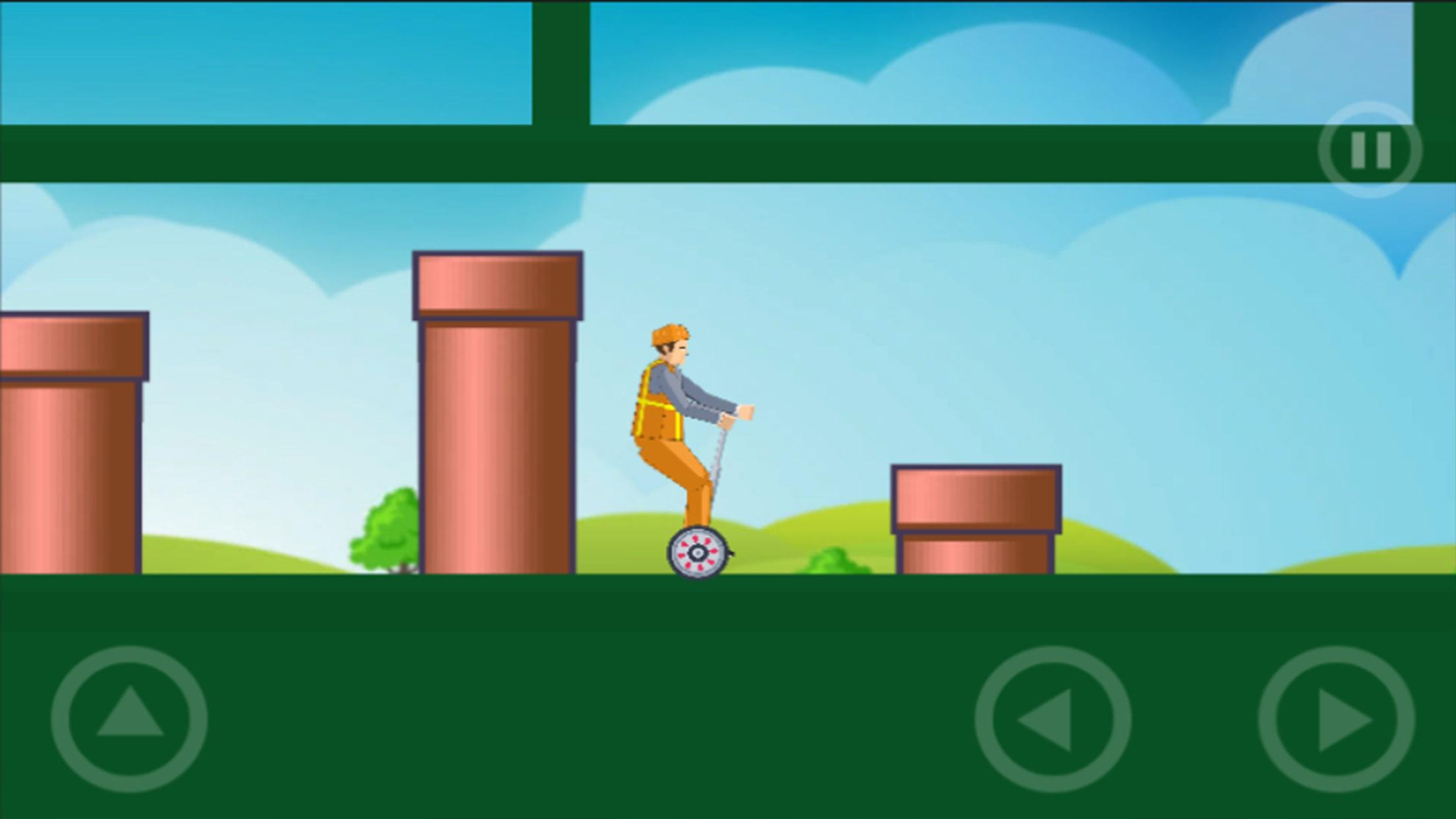 Cuplikan Layar Game Bloody Wheels 2 : The Blood and Happy Glory