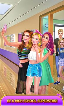 Pop It Girl - Teen School Life Game Screenshot
