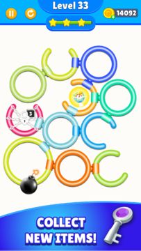 Rotate ring color puzzle Game Screenshot