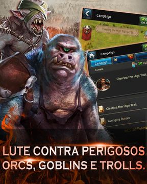 Captura de Tela do Jogo Elfos vs anões