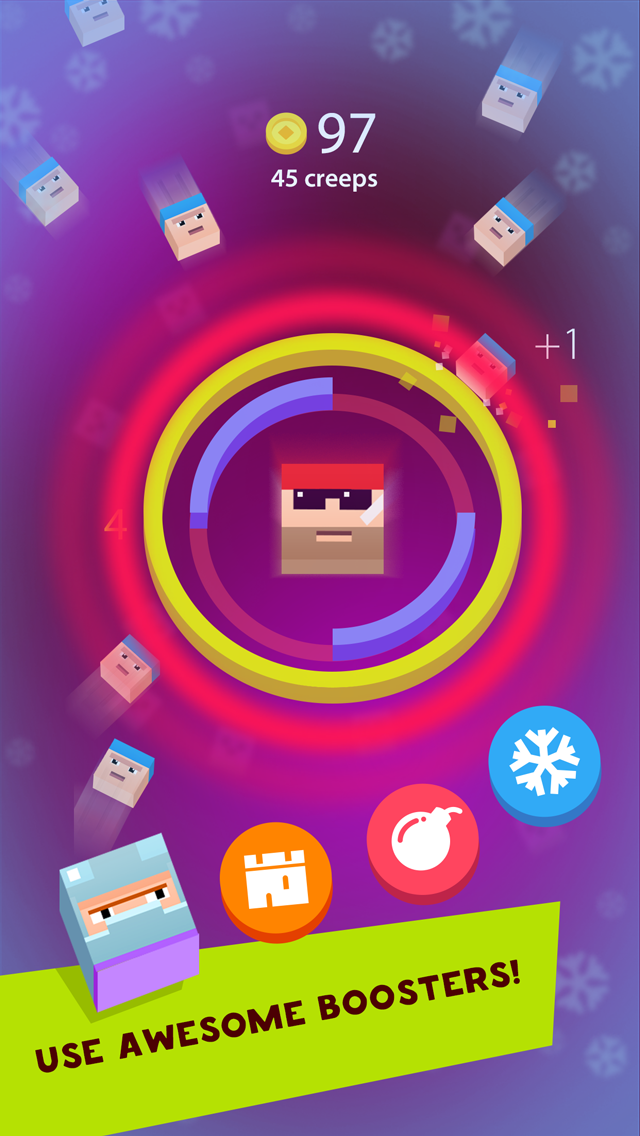 Roll the Wall Game Screenshot