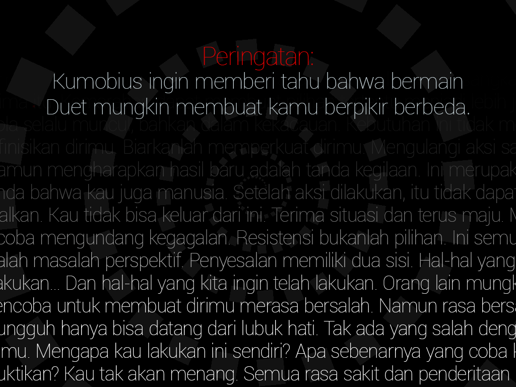 Cuplikan Layar Game 二重奏