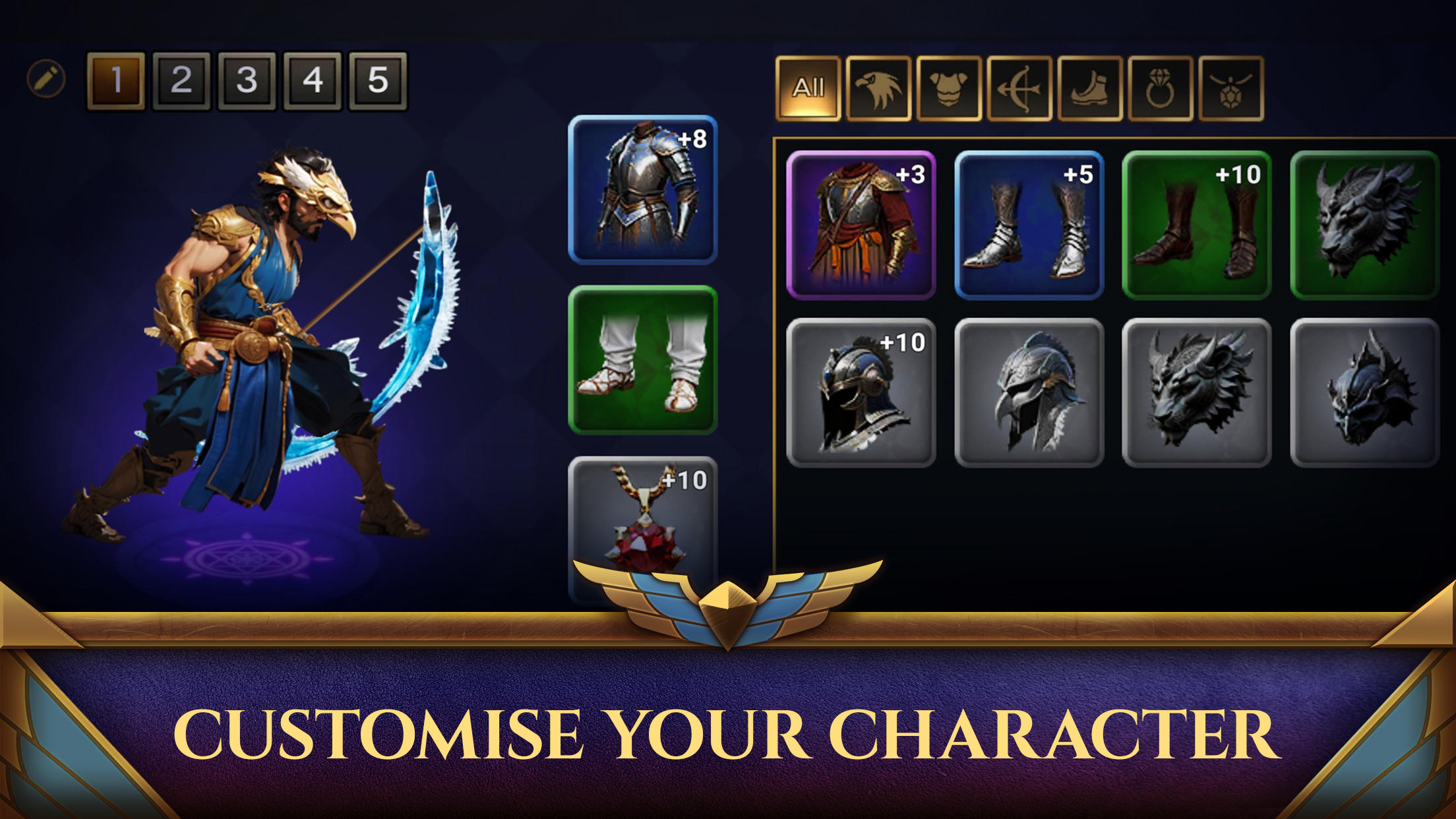Garuda Saga: Fantasy RPG screenshot game