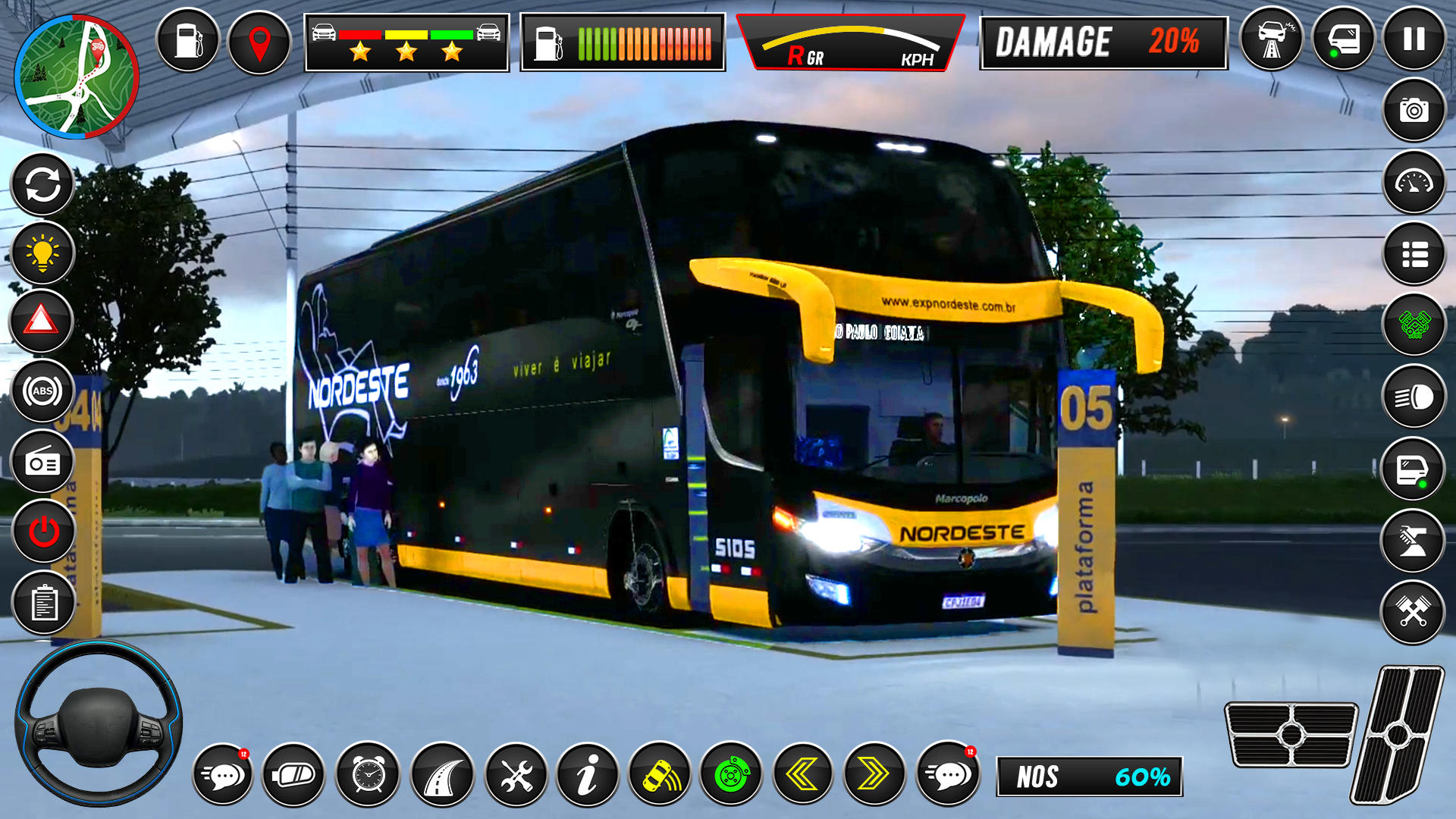 Coach Bus Simulator: Bus Games ภาพหน้าจอเกม